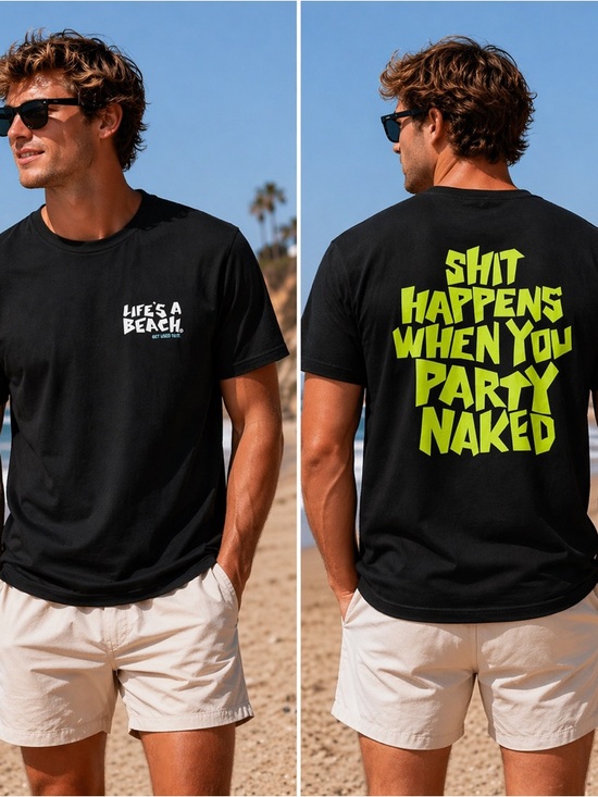 life’s A beach Other - Life's a Beach Shirt Large new no tags 
Black
